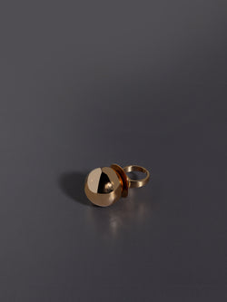 ECL-AT SPHERE RING Gold