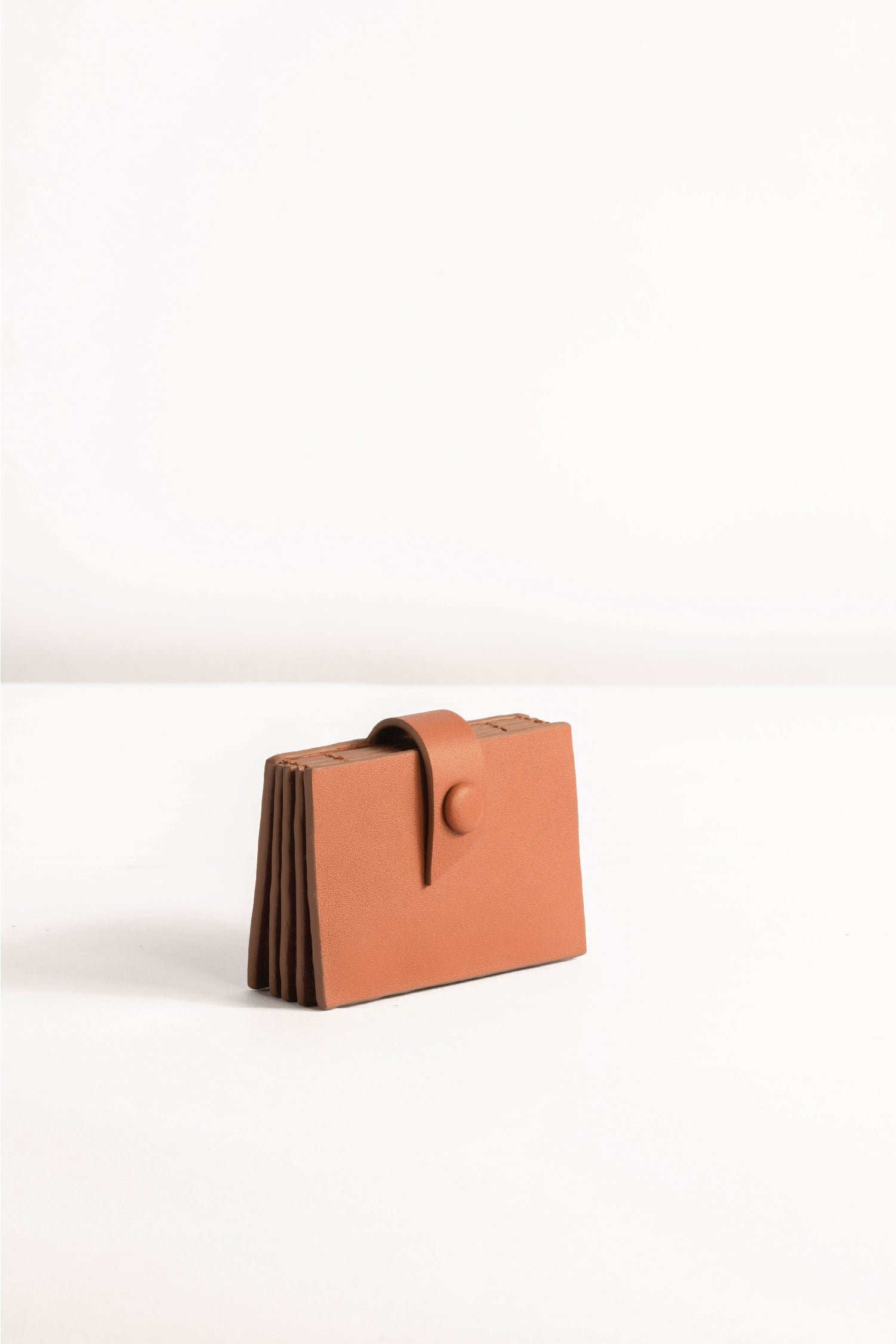 EXPANDABLE CARD CASE Burnt Orange